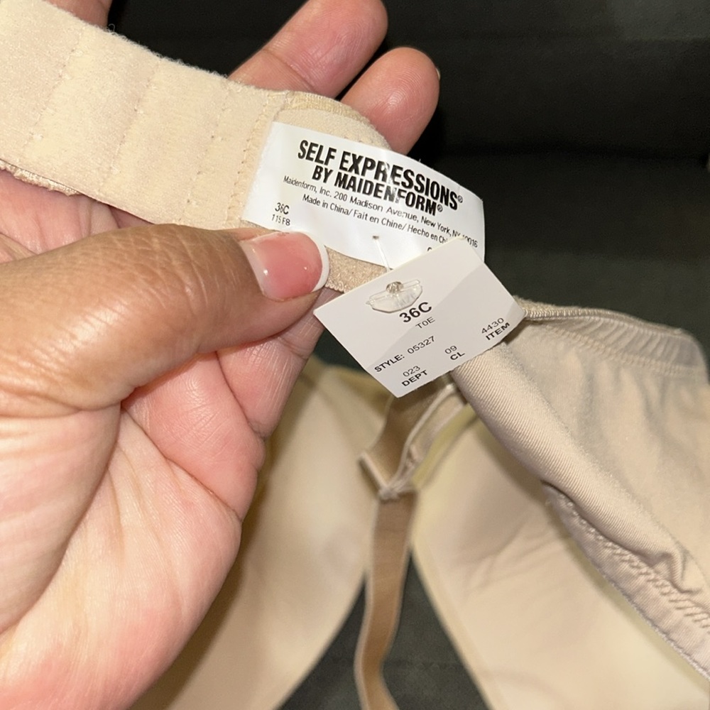 NWT Maidenform bra in beige 36C - Picture 6 of 6